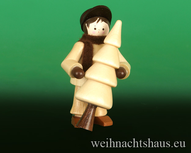 Romy Thiel Figuren Neuheiten Erzgebirge Winterkinder natur Neuheit Thiel Rommy Winterkindfiguren  erzgebirgischer Weihnachtsbaumkäufer Seiffen deutschneudorf