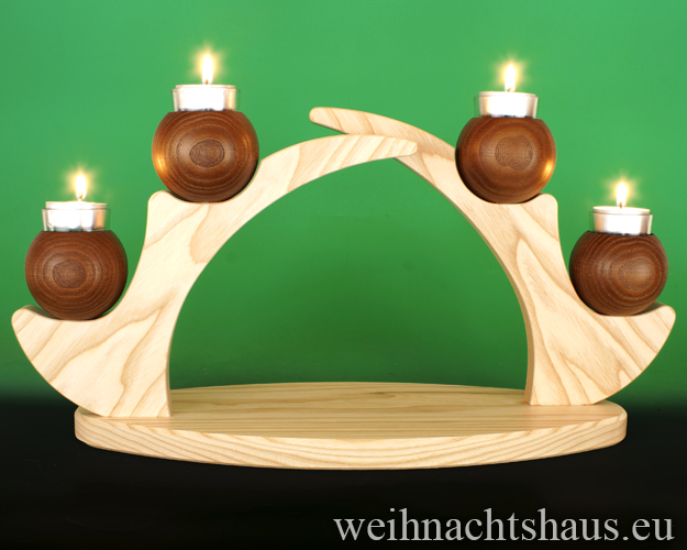 Schwibbogen modern  ohne Figuren leer Teelichte Leerbogen Schwibbögen Teelichter selbst bestücken günstig kaufen