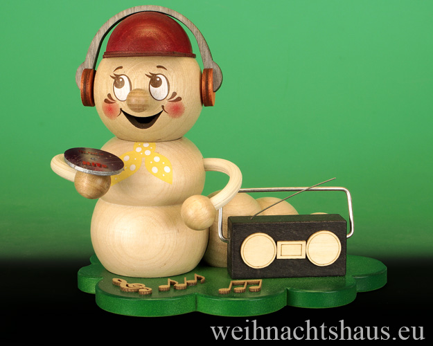 Räuchermann Radio Sound Räucherwurm Erzgebirge Ohrwurm kaufen