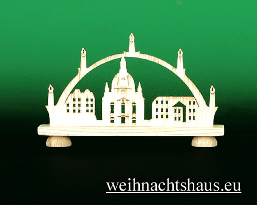 Schwibbogen Dresden Frauenkirche Miniatur Dresdener Lichterbögen Minilichterbogen