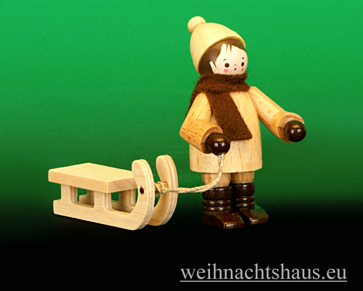 Winterkinder Erzgebirge kaufen romy Thiel Neuheit Schlitten Kinder günstig kaufen