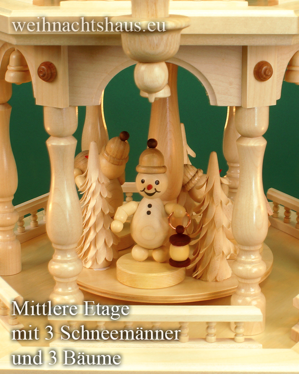 Weihnachtspyramide Erzgebirge elektrisch Pyramide beleuchtet Seiffen kaufen