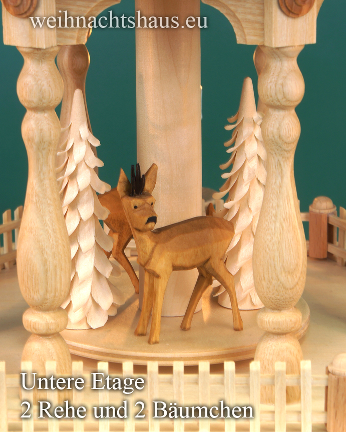 Weihnachtspyramide Seiffen elektrisch beleuchtet Werksverkauf günstig Pyramide Erzgebirgsfiguren