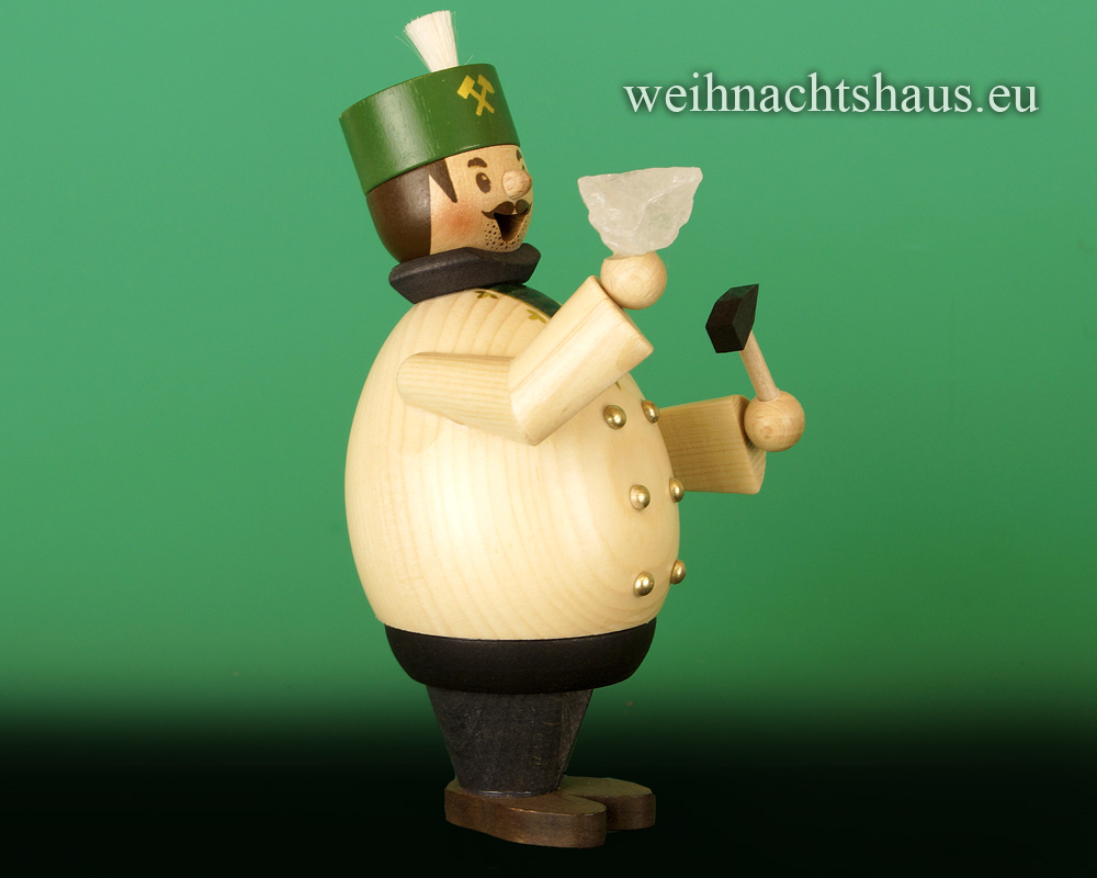 Räuchermann Bergmann Erzgebirge traditionell Bergleute Räuchermännchen günstig kaufen
