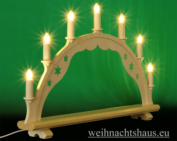 Schwibbögen Schwibbogen ohne Figuren Bestückung  leer selbst dekorieren bestücken selber Figur aufstellen Holz Leerbögen  günstig kaufen