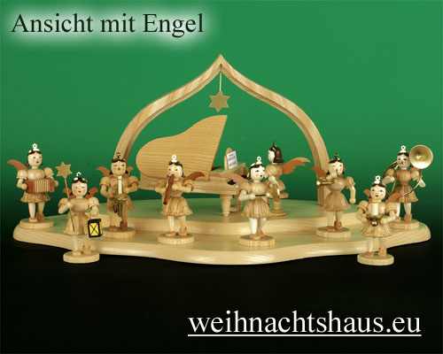 Wolke für Engel Erzgebirge Engelwolke Blank  2 stufig WOS 000