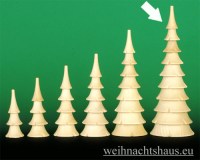 Baum Erzgebirge aus Holz geschnitzt traditionell