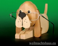 Brillenständer Ständer für Brille Brillengeschenk Holz Brillenhalter für Brillen, Hund Brillen Geschenk für Brillenträger