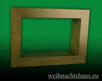 Bilderrahmen Holz Wandrahmen Holzrahmen Kastenrahmen grün Rahmen aus Holz modern