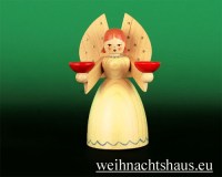 Lichterengel Erzgebirge Engel mit Kerzen Lichter Weihnacht Barockengel Seiffen Holzkunst Ender Kluge