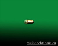 Seiffen Weihnachtshaus - Minilampe Fassung E5,5 12Volt 1,2W - Bild 1