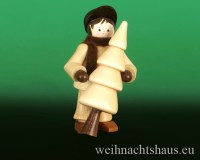 Romy Thiel Figuren Neuheiten Erzgebirge Winterkinder natur Neuheit Thiel Rommy Winterkindfiguren erzgebirgischer Weihnachtsbaumkäufer Seiffen deutschneudorf