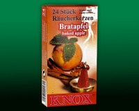 Räucherkerzen Bratapfel Duft von Knox aus dem Erzgebirge Räucherkegel kaufen