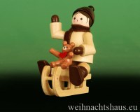 Romy Thiel Neuheiten Winterkinder Thiele kaufen Junge mit Teddy auf Schlitten Neuheit