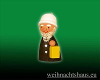 Bergmann Erzgebirge klein Miniatur Bergwichtel mit Laterne