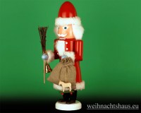 erzgebirgischer Nußknacker Erzgebirge Holznussknacker Weihnachtsmann Weihnachtsnussknacker Nussknackertradition