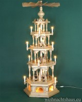 Weihnachtspyramide elektrisch groß Pyramiden Erzgebirge Pyramide Seiffen günstig kaufen Werksverkauf