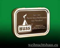 Huss Räucherkerzen in der Blechdose Hussl Räucherkerzchen Erzgebirge
