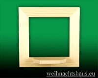 Bilderrahmen Wandrahmen Holz Dekorahmen Holzrahmen natur Rahmen aus Fichtenholz