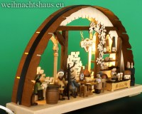 Schwibbogen Wein Weinstube Winzer Weindekoration Weinstube Doppelschwibbogen Weinbar Erzgebirge Holzdekoration Weinkellerbogen Weinkeller